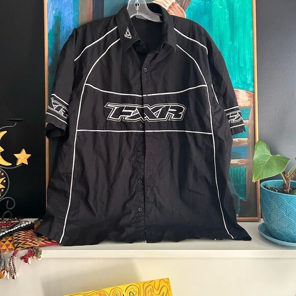 FXR Men's Black Casual Button Down Shirt - Picture 16 of 16